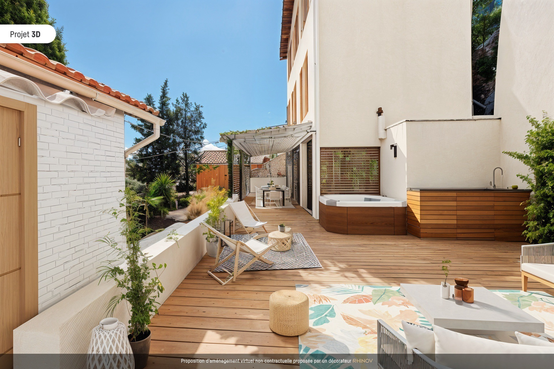 MAISON - JARDIN - VAUBAN - BONNE MERE - 13006 MARSEILLE